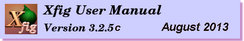 XFIG Users Manual